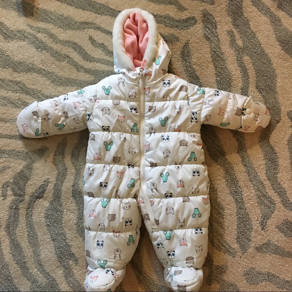 Carter’s Baby Girl Snowsuit